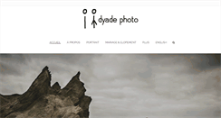 Desktop Screenshot of dyadephoto.com