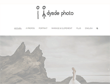 Tablet Screenshot of dyadephoto.com